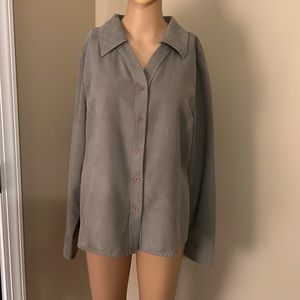 Women’s long sleeve blouse.